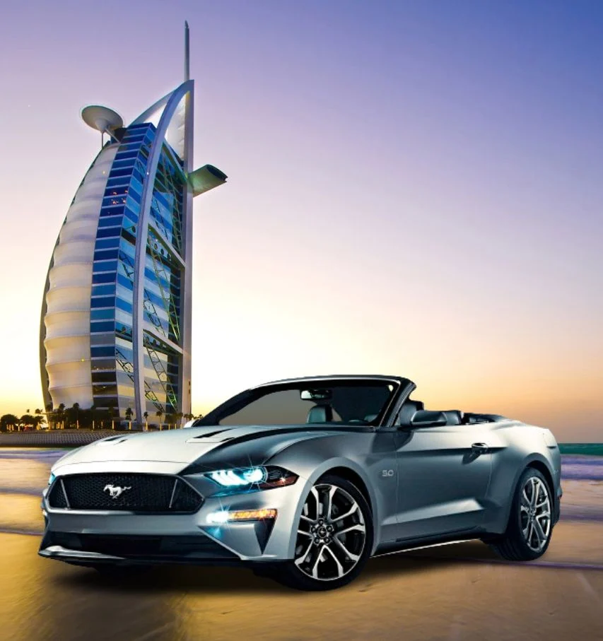 Mustang Black Convertible
