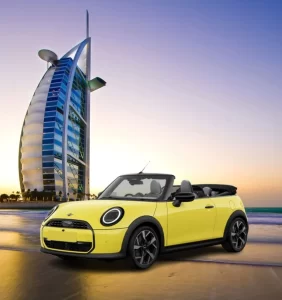 Looking to rent Mini Cooper Dubai? Drive Fet Rent a Car offers luxury Mini Cooper rentals at affordable prices. Book now for a stylish drive!